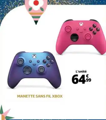Auchan MANETTE SANS FIL XBOX offre