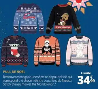 Auchan PULL DE NOËL offre