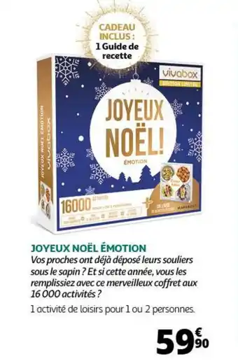 Auchan JOYEUX NOEL EMOTION offre