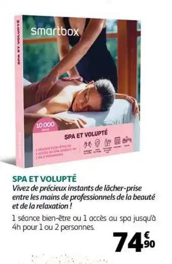 Auchan SPA ET VOLUPTÉ offre
