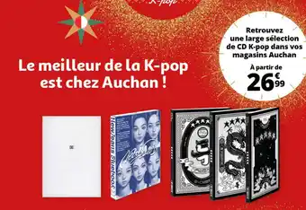 Auchan Retrouvez une large sélection de CD K-pop dans vos magasins Auchan offre
