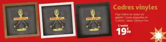 Auchan Cadres vinyles offre