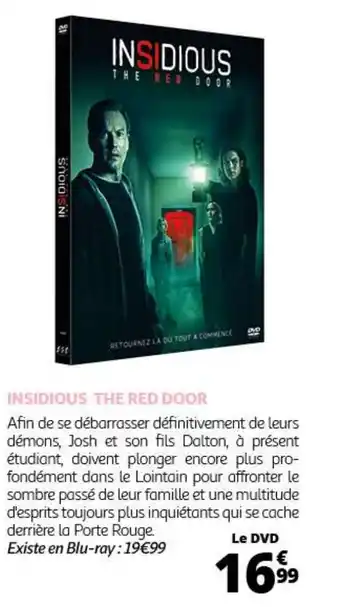 Auchan INSIDIOUS THE RED DOOR offre