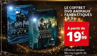 Auchan LE COFFRET DVD ANIMAUX • FANTASTIQUES 1A 3 offre