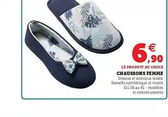 Chaussons Femme