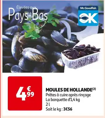 Auchan Supermarché Moules de hollande offre