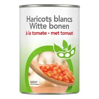 Auchan Haricots blancs à la tomate offre