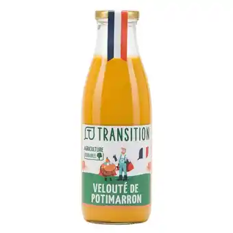 Auchan Velouté de potimarron en conversion bio transition offre