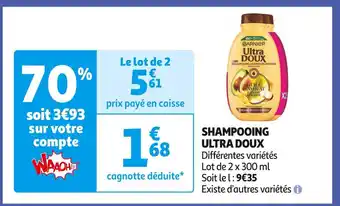 Ultra doux shampooing