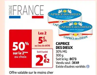 Auchan Supermarché Caprice des dieux caprice des dieux offre