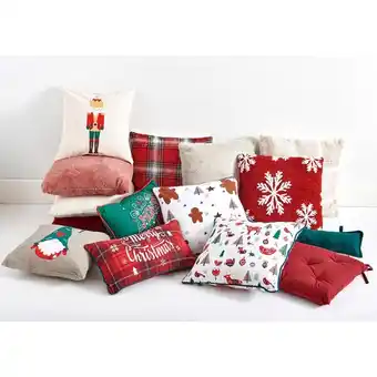 Auchan 6- coussin écossais 45x45 cm actuel offre
