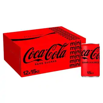 Auchan Coca cola sans sucres offre