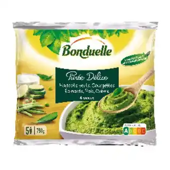 Auchan Purée délice vert surgelée bonduelle offre