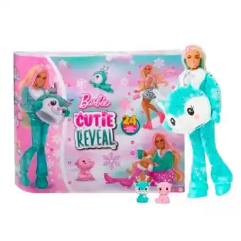 Auchan Calendrier de l'avent barbie cutie reveal offre