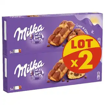 Auchan Cake & choc milka offre