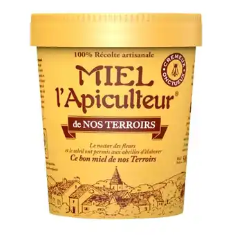 Auchan Miel l'apiculteur cremeux offre
