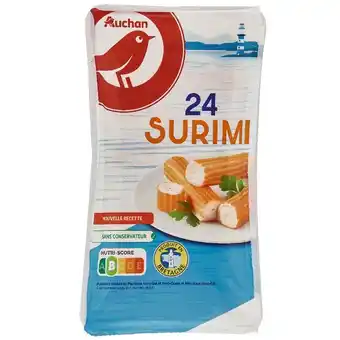 Auchan Bâtonnets de surimi auchan offre