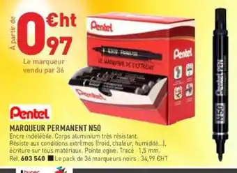 MARQUEUR PERMANENT N50
