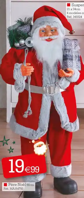 Kandy Père Noël 90cm offre