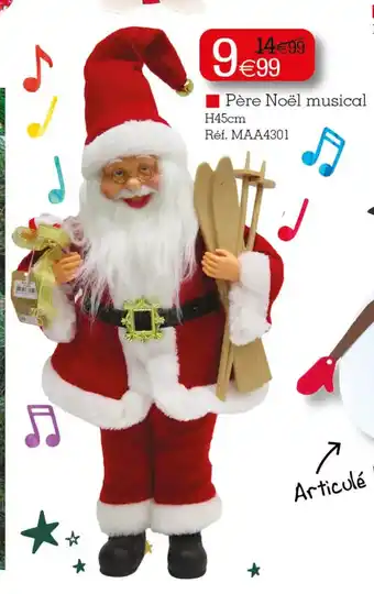 Kandy Père Noël musical offre