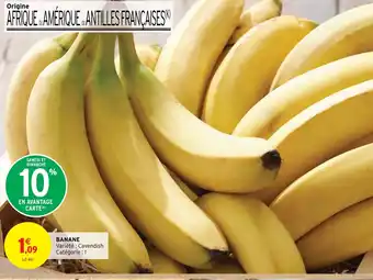 Intermarché Express Banane offre