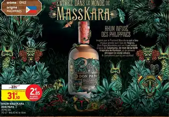 Intermarché Express RHUM MASSKARA DON PAPA offre