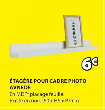 JYSK ÉTAGÈRE POUR CADRE PHOTO AVNEDE offre
