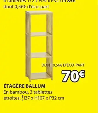JYSK ÉTAGÈRE BALLUM offre