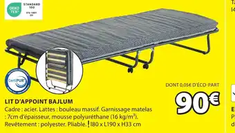 JYSK LIT D'APPOINT BAJLUM offre