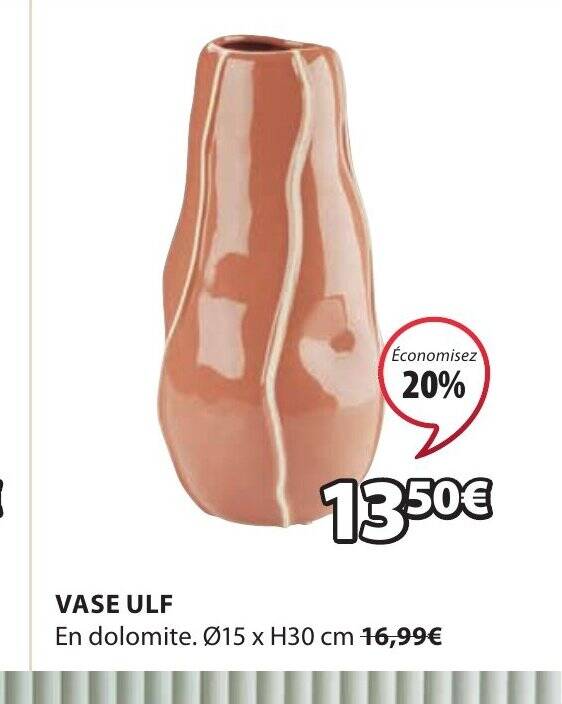 Promo VASE ULF chez JYSK