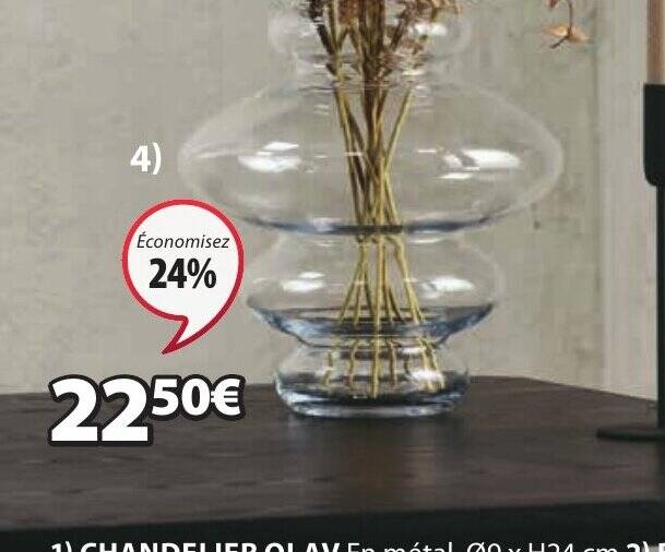 Promo Vase sylvester chez JYSK