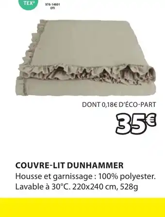 JYSK COUVRE-LIT DUNHAMMER offre