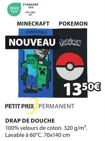 JYSK DRAP DE DOUCHE offre