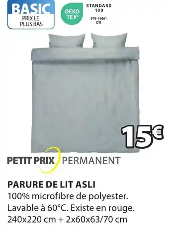 JYSK PARURE DE LIT ASLI offre