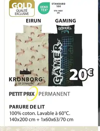 JYSK PARURE DE LIT offre