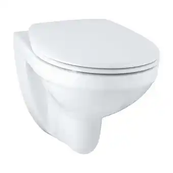 Brico Cash Grohe wc suspendu bau ceramic avec abattant offre