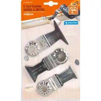 Brico Cash Kit de 3 lames fein combo e-cut starlock wood & metal offre