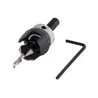 Brico Cash Foret d'amorçage avec fraisoir d'angle wolfcraft 2544000 queue 6 pans - ø3,2 à 12 mm offre