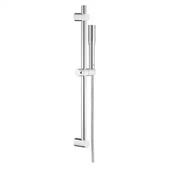 Brico Cash Pommeau de douche grohe quickfix vitalio get stick + nettoyant grohclean offre