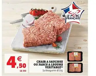 Super U Chair à Saucisse Ou Farce à Légume Véritable offre
