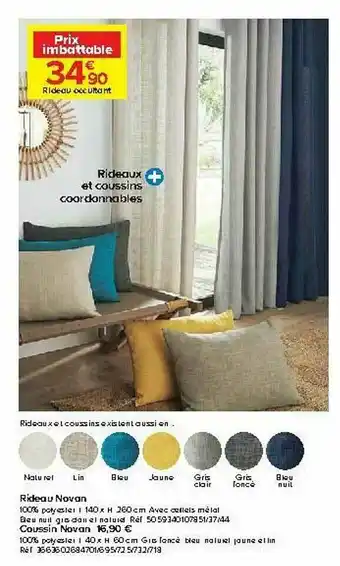 Castorama Rideau Novan offre