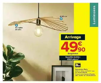 Castorama Suspension Malty offre
