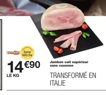 Jambon Cuit Supérieur Sans Couenne