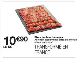 Monoprix Pizza Jambon Fromages offre