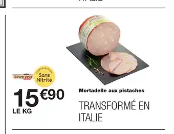 Monoprix Mortadelle aux pistaches offre