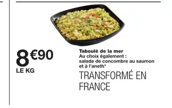 Monoprix Taboulé de la mer offre