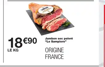 Monoprix Jambon Sec Poivré "Le Sampiero" offre