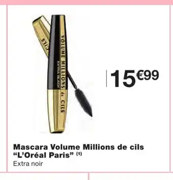 Monoprix Mascara Volume Millions De Cils offre