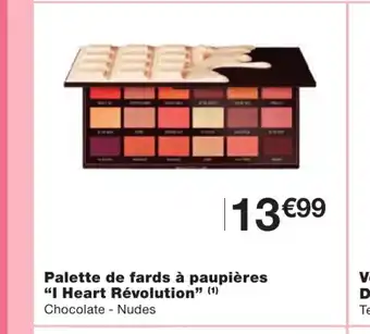 Monoprix Palette De Fards a Paupiéres offre