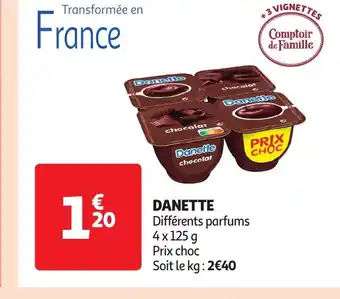 Auchan DANETTE offre